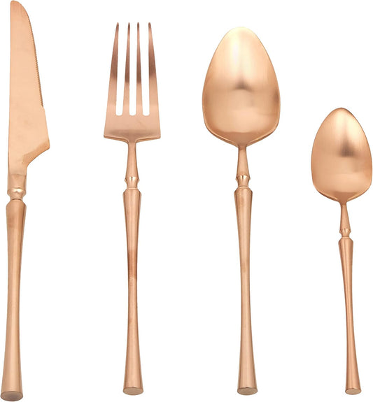 VAV GET 24-PIECE FLATWARE CUTLERY SET FOR 6 PEOPLE.