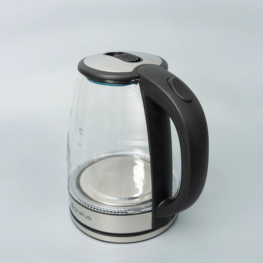 GRATUS Electric Kettle 1.8 Liter 1500W Silver Model GKSG1820AC 1 Years Full Warranty.