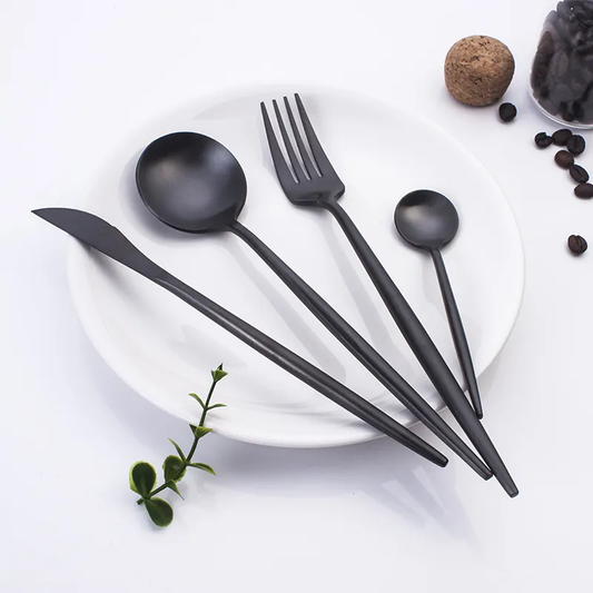 VAV GET 16-PIECE FLATWARE CUTLERY SET FOR 4 PEOPLE.