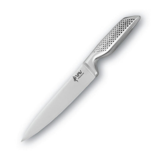 VAV GET Premium 8-inch Chef's Knife. Comfortable and Pleasing Handle and Professional Stainless Steel with Long-Lasting Sharpness.