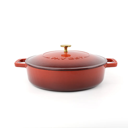 VAV GET Signature Series Cast Iron Shallow Casserole 28cm