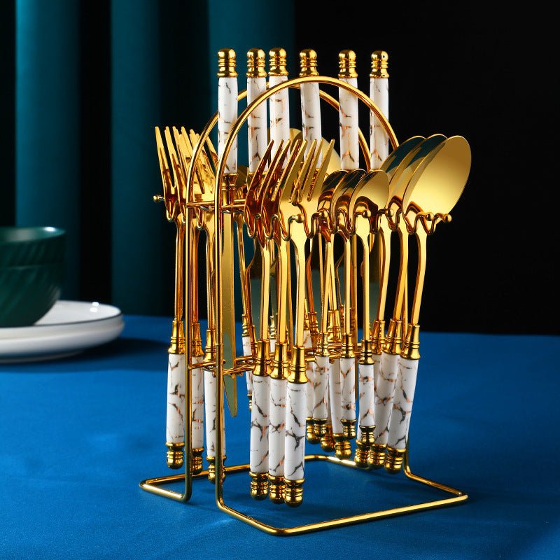 24-PIECE CUTLERY SET - V A V GET