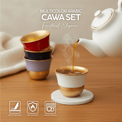 Arabic Cawa 12-Pcs Set