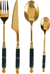 VAV GET 24-PIECE FLATWARE CUTLERY SET FOR 6 PEOPLE.