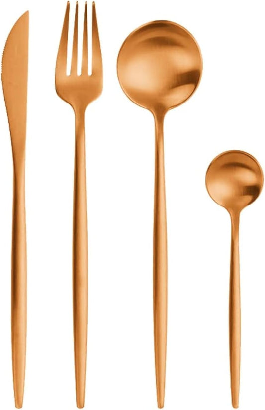 VAV GET  16-PIECE FLATWARE CUTLERY SET FOR 4 PEOPLE.