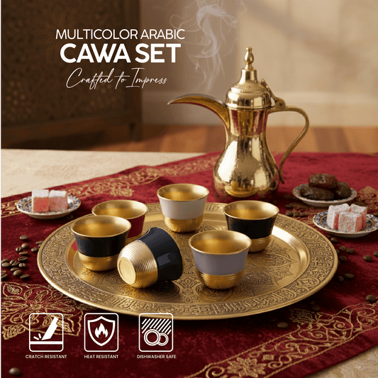 Arabic Cawa 12-Pcs Set