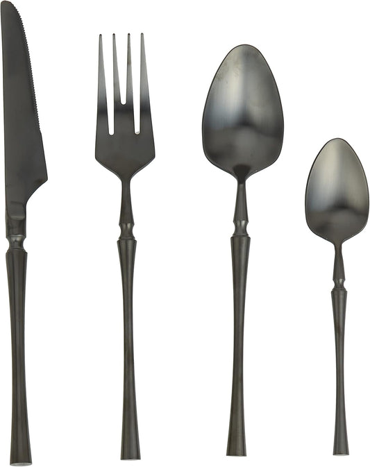 VAV GET 24-PIECE FLATWARE CUTLERY SET FOR 6 PEOPLE.
