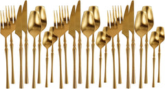 VAV GET 24-PIECE FLATWARE CUTLERY SET FOR 6 PEOPLE.
