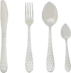 VAV GET 24-PIECE FLATWARE CUTLERY SET FOR 6 PEOPLE.