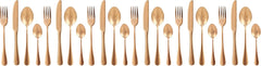 VAV GET 24-PIECE FLATWARE CUTLERY SET FOR 6 PEOPLE.