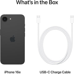 Apple iPhone 16e (256 GB) – Black