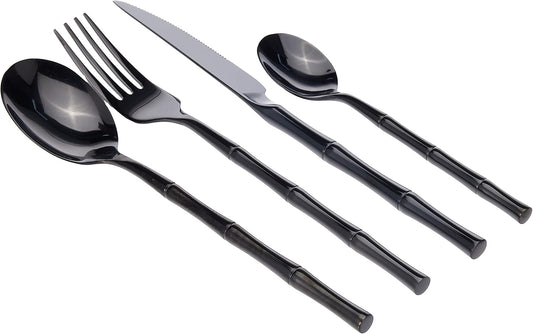 VAV GET 24-PIECE FLATWARE CUTLERY SET FOR 6 PEOPLE.