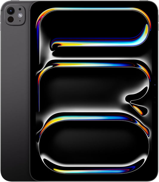 Apple iPad Pro 11-inch (M4) – Ultra Retina XDR Display, 256GB, Wi-Fi 6E, Face ID, 12MP Cameras, LiDAR Scanner – Space Black
