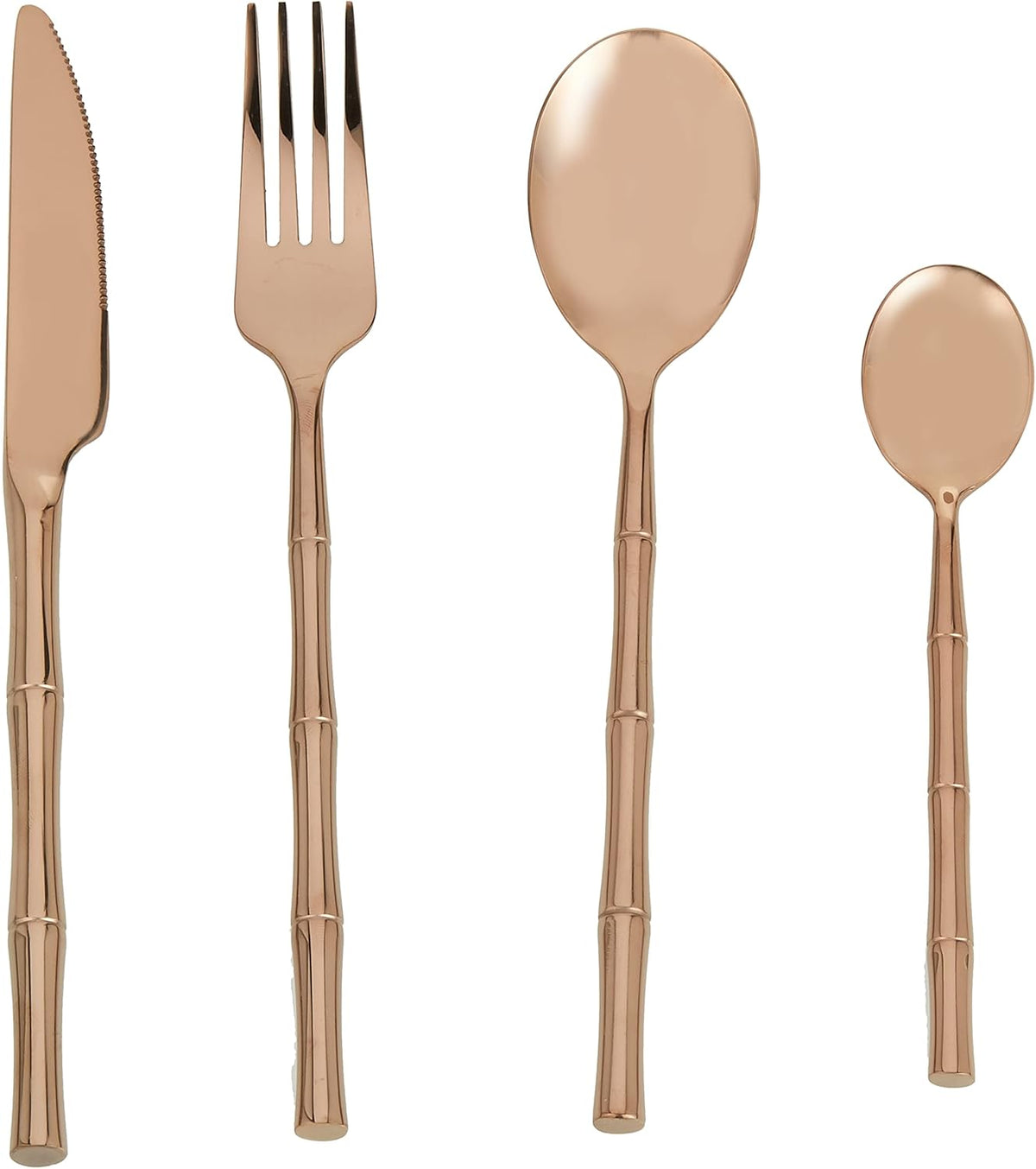 VAV GET 24-PIECE FLATWARE CUTLERY SET FOR 6 PEOPLE.