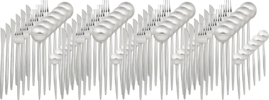 VAV GET 24-PIECE FLATWARE CUTLERY SET FOR 6 PEOPLE.