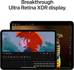 Apple iPad Pro 11-inch (M4) – Ultra Retina XDR Display, 256GB, Wi-Fi 6E, Face ID, 12MP Cameras, LiDAR Scanner – Space Black