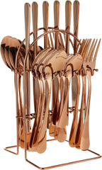VAV GET 24-PIECE FLATWARE CUTLERY SET FOR 6 PEOPLE.
