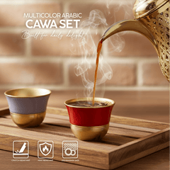 Arabic Cawa 12-Pcs Set