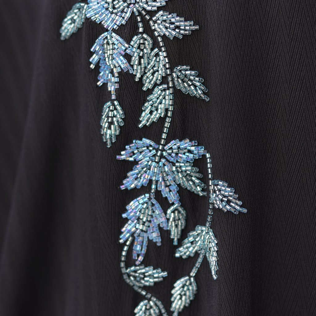 floral design abaya, printed abaya, modern abaya in uae, abaya online