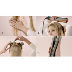 Dyson Airstrait Hair Straighter HT01, Amber Silk, 1600 W,
