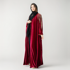 velvet abaya in uae, abayas for women, crepe abaya, fancy abayas