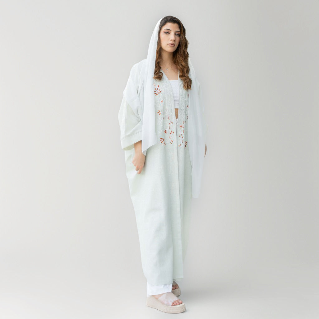 fancy abayas in uae, crepe abaya, velvet abaya, linen abaya, printed abayas in uae, modern abaya
