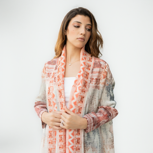 printed abaya, modern abayas in uae, floral design abaya, abaya online