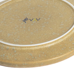 VAV GET 4-Piece Diet Safe Deep Stoneware Feature Dinnerware Plates Set. Service for 4 includes: 4-pieces 21cm / 8.5inch Dinner Plates.