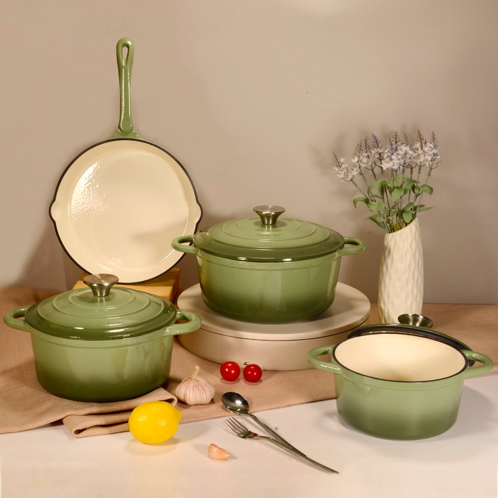 Dutch Oven Cookware 7-Pcs Set - V A V GET