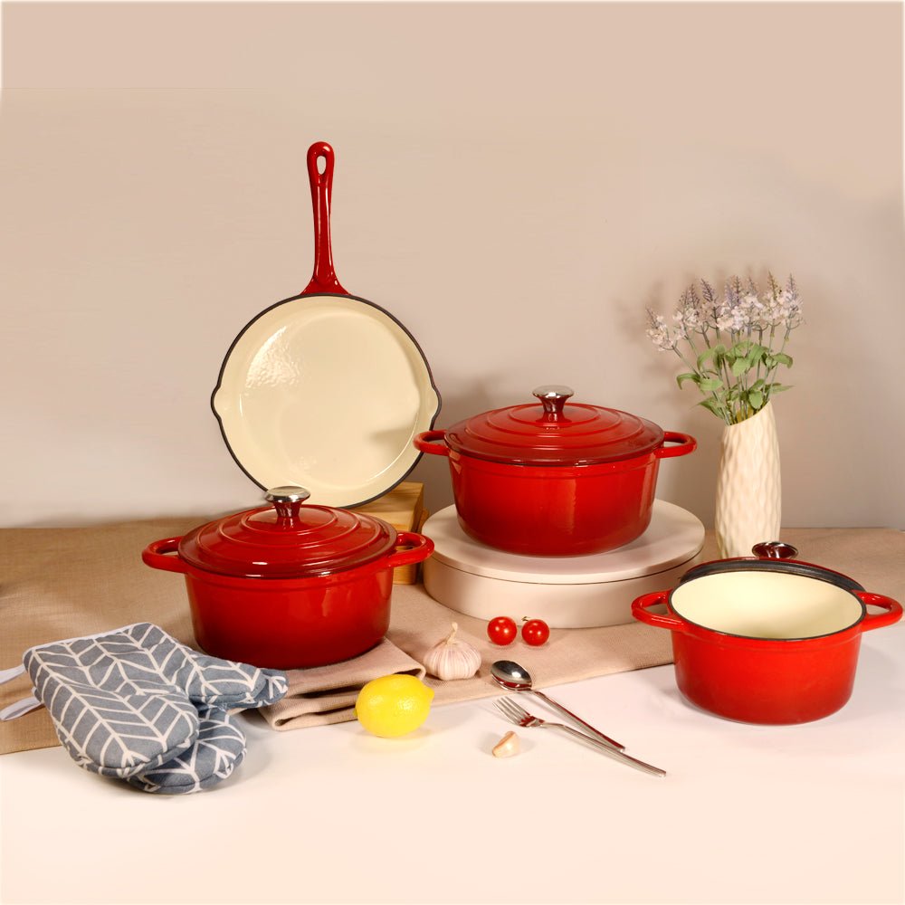 Dutch Oven Cookware 9-PCS SET - V A V GET