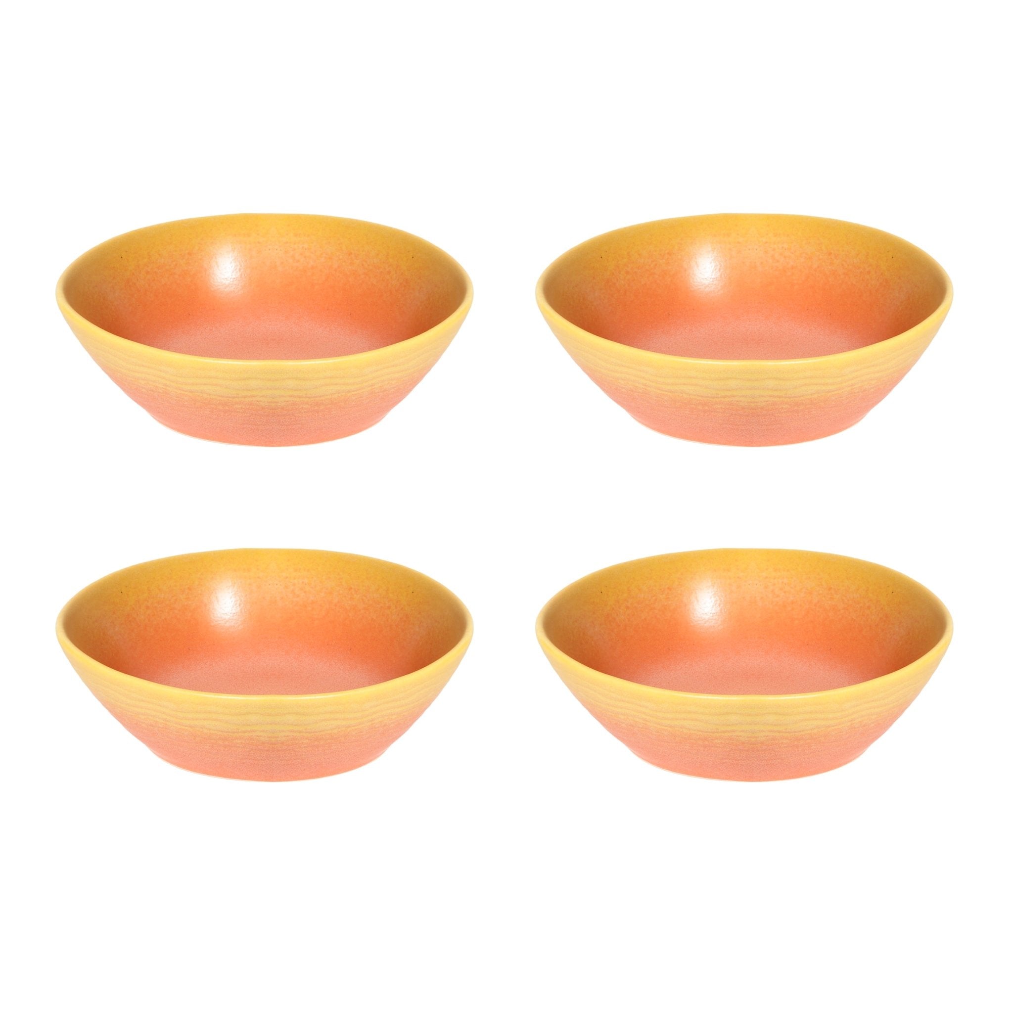 Gradient Orange Dinnerware 12-Pcs Set - V A V GET