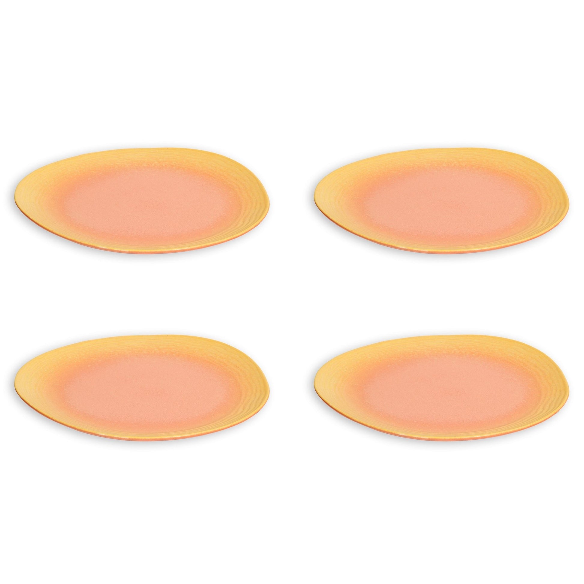 Gradient Orange Dinnerware 12-Pcs Set - V A V GET