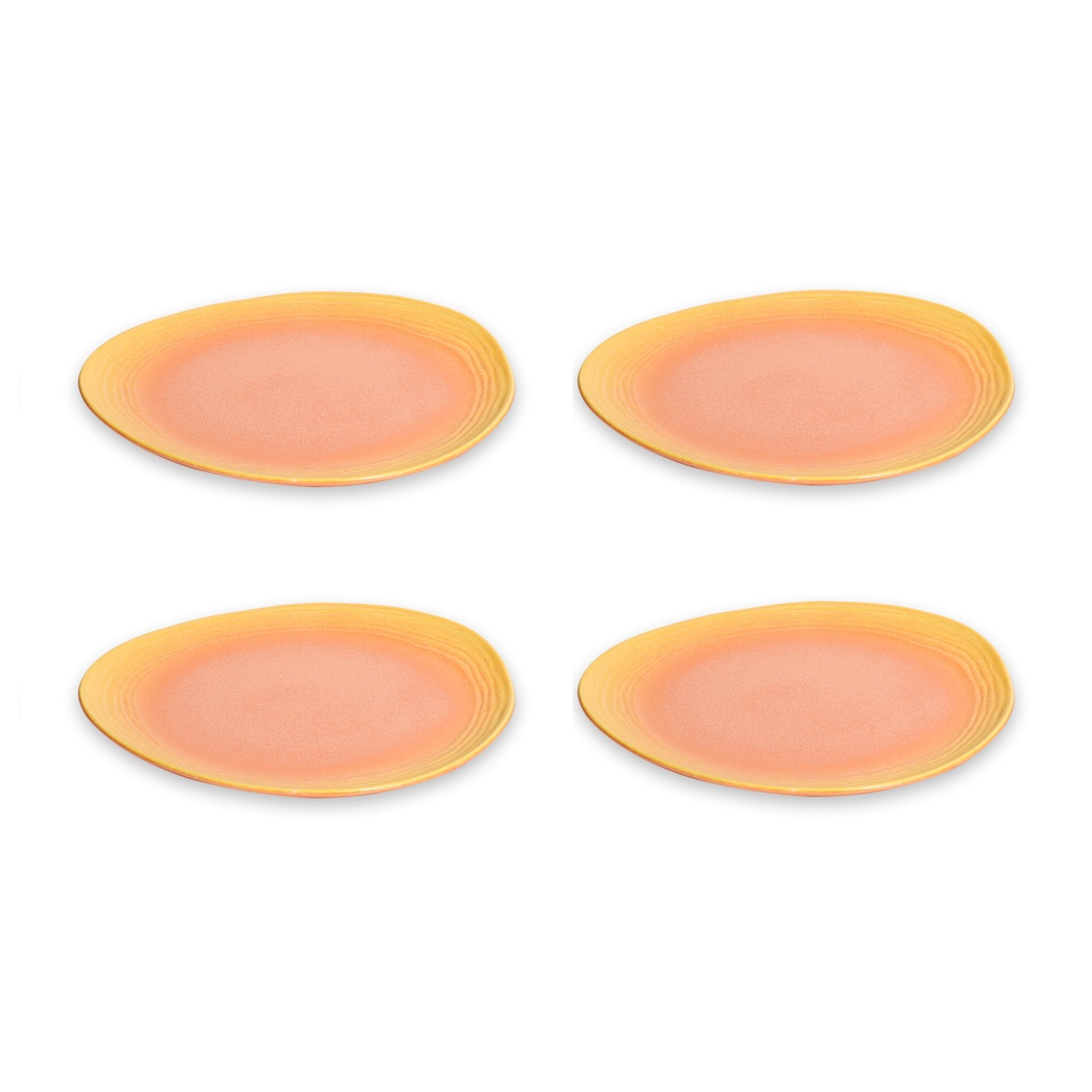 Gradient Orange Dinnerware 12-Pcs Set - V A V GET