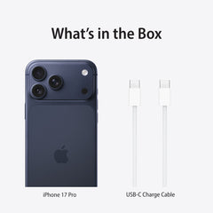 Apple iPhone 17 Pro (6.3-Inch, A19 Pro Chip) | 120Hz ProMotion Display, Pro Fusion Camera, Long Battery Life - Middle East Version