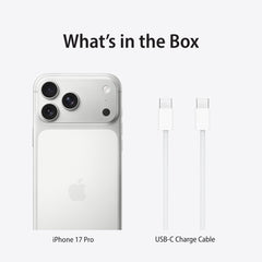 Apple iPhone 17 Pro (6.3-Inch, A19 Pro Chip) | 120Hz ProMotion Display, Pro Fusion Camera, Long Battery Life - Middle East Version