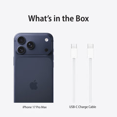 Apple iPhone 17 Pro Max with 6.9-Inch ProMotion Display, A19 Pro Chip, Pro Fusion Camera System & Longest Battery Life - Middle East Version