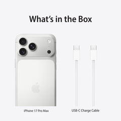 Apple iPhone 17 Pro Max with 6.9-Inch ProMotion Display, A19 Pro Chip, Pro Fusion Camera System & Longest Battery Life - Middle East Version